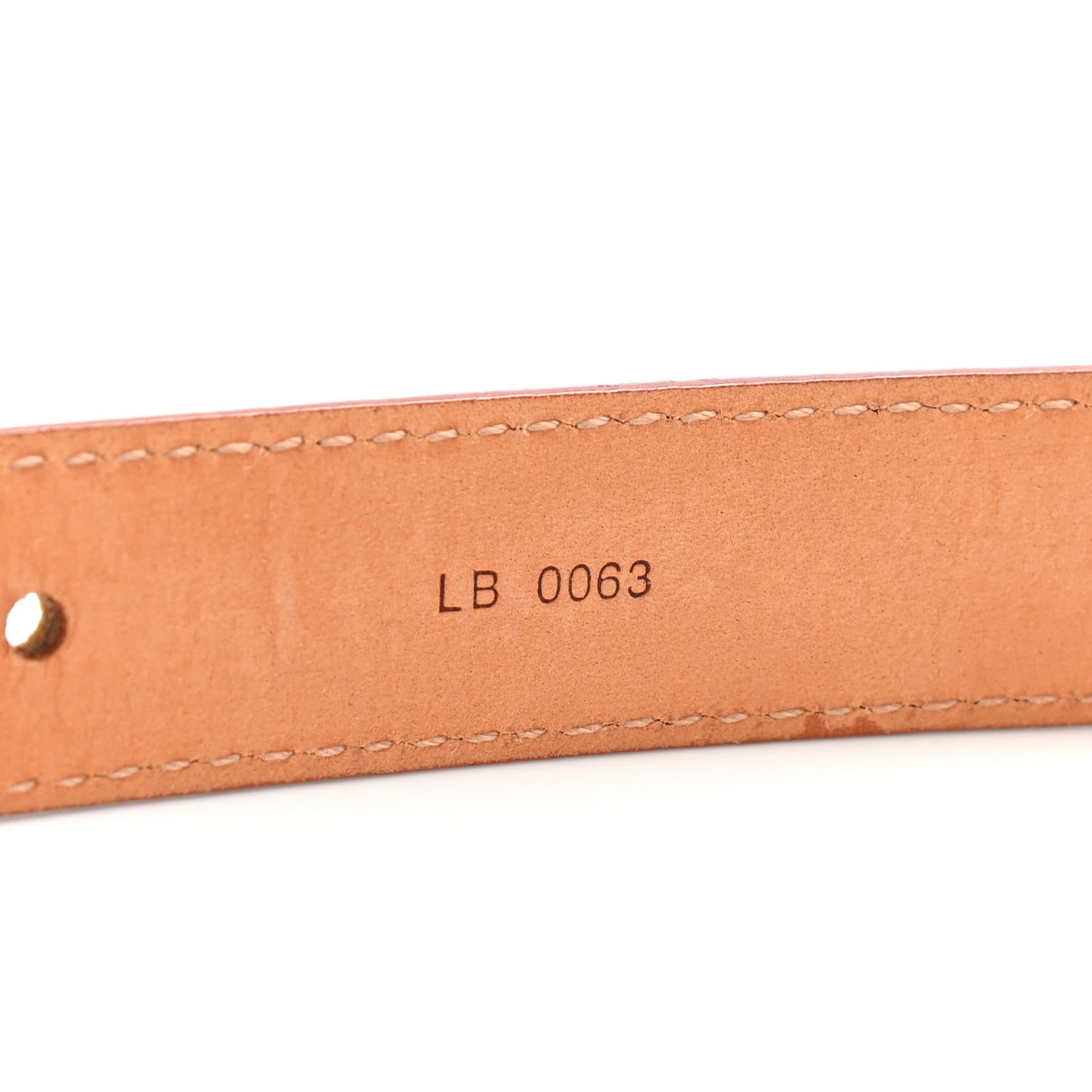 Monogram Multicolor Belt 80 32 White