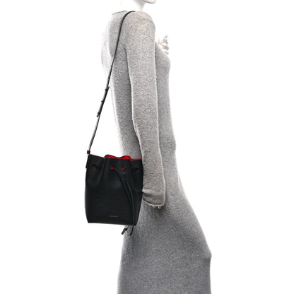 Mansur Gavriel Calfskin Mini Bucket Bag Black Flamma 2 of 10