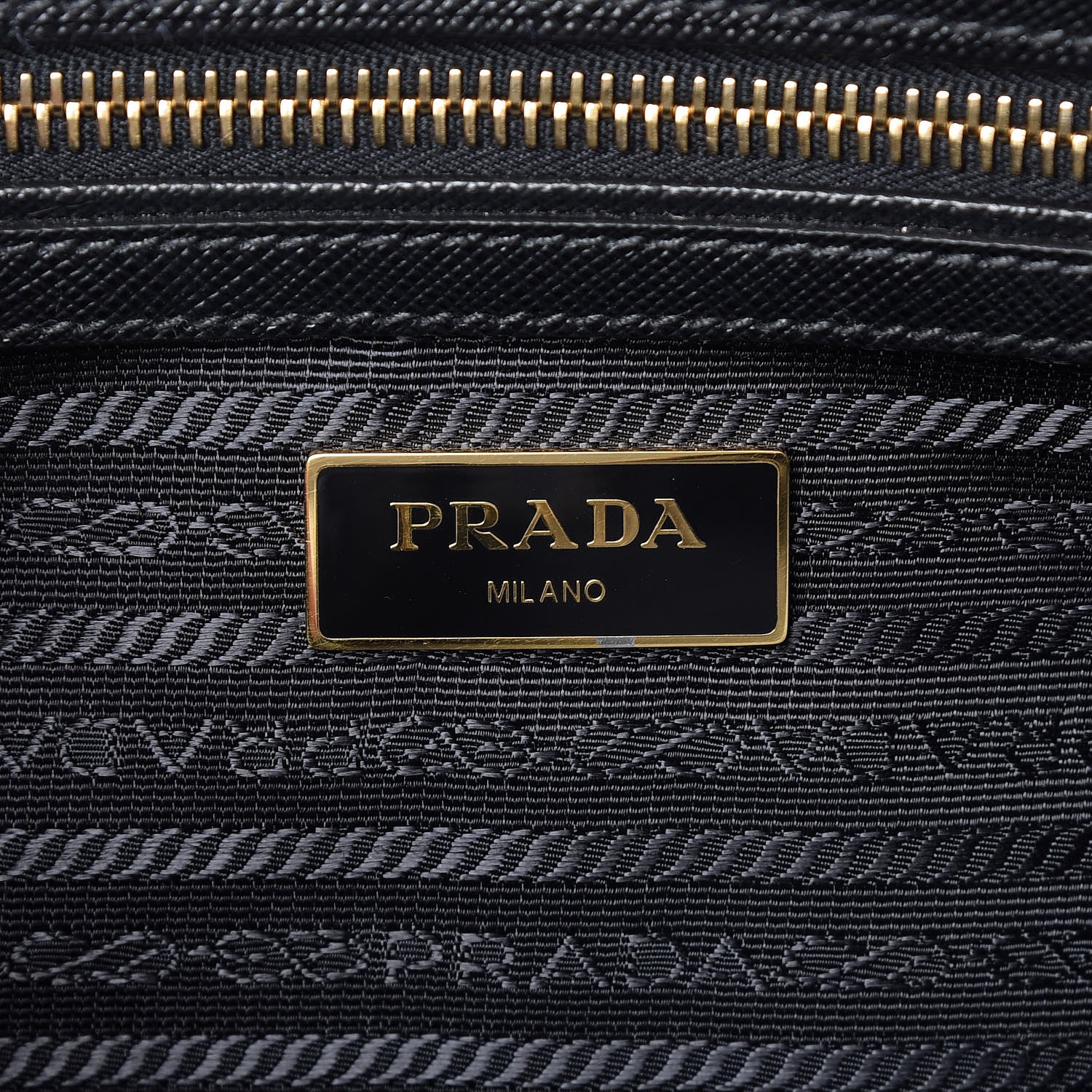 Prada Saffiano Lux Bowler Black 7 of 13