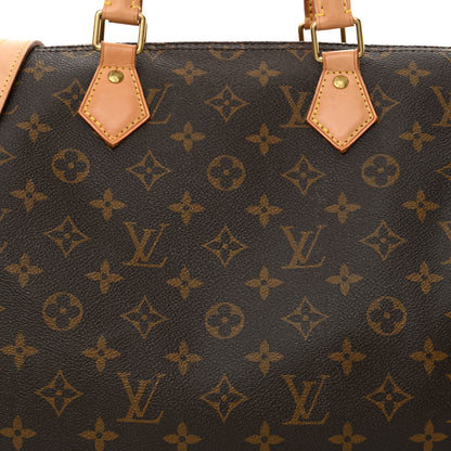 Louis Vuitton Monogram Speedy Bandouliere 35 9 of 12
