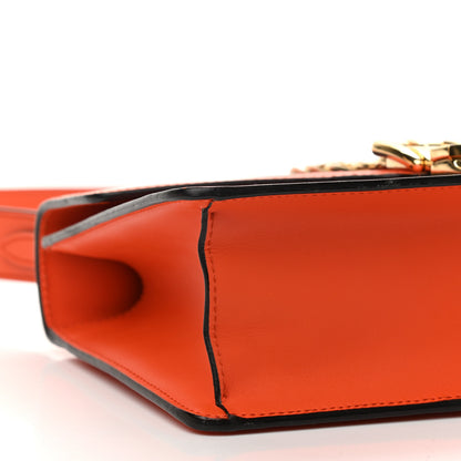 Gucci Calfskin Small Sylvie Shoulder Bag Orange 9 of 12