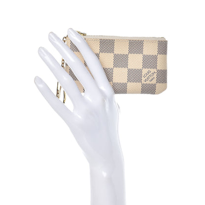 Louis Vuitton Damier Azur Key Pouch 2 of 8