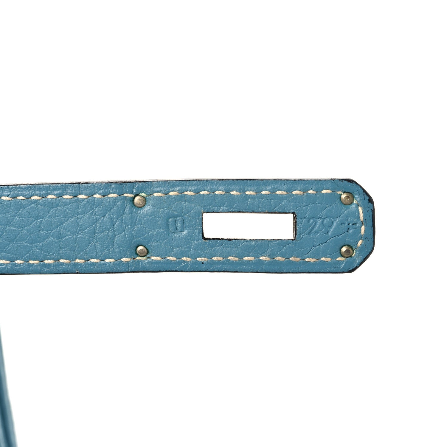 Hermes Togo Birkin 30 Blue Jean 7 of 15