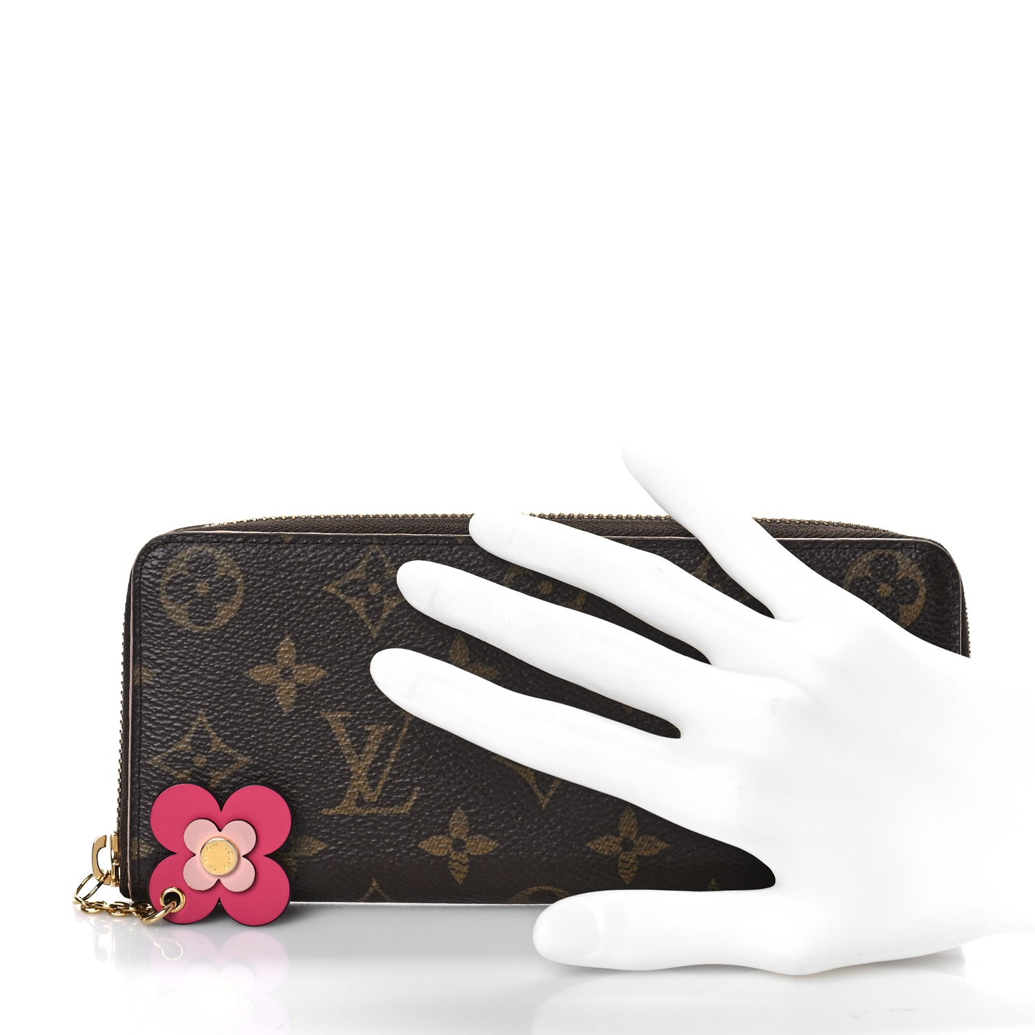 Louis Vuitton Monogram Blooming Flowers Clemence Wallet 2 of 10