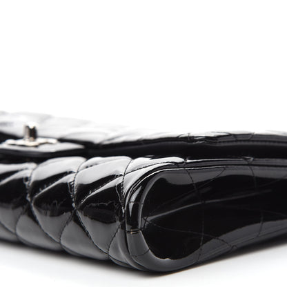 Chanel Patent Quilted Clutch with Chain Flap Black 7 of 11