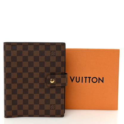 Louis Vuitton Damier Ebene Large Ring Agenda Cover 7 of 7