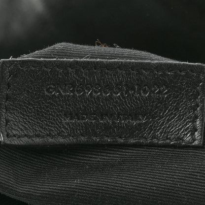Saint Laurent Lambskin Quilted Maxi Icare Shopping Tote Black 8 of 15
