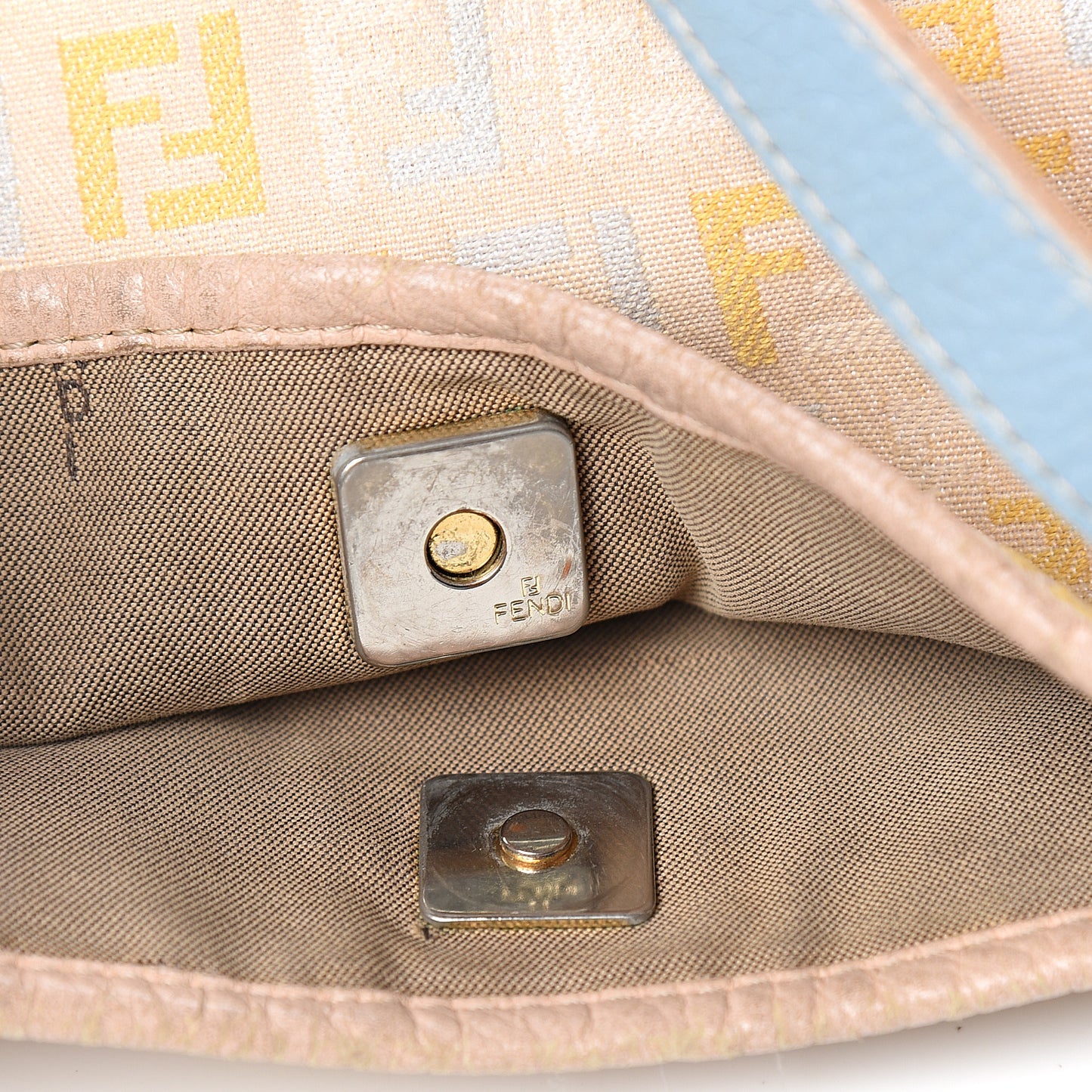 Zucchino Vitello Shopping Tote Beige Pastel Cipria