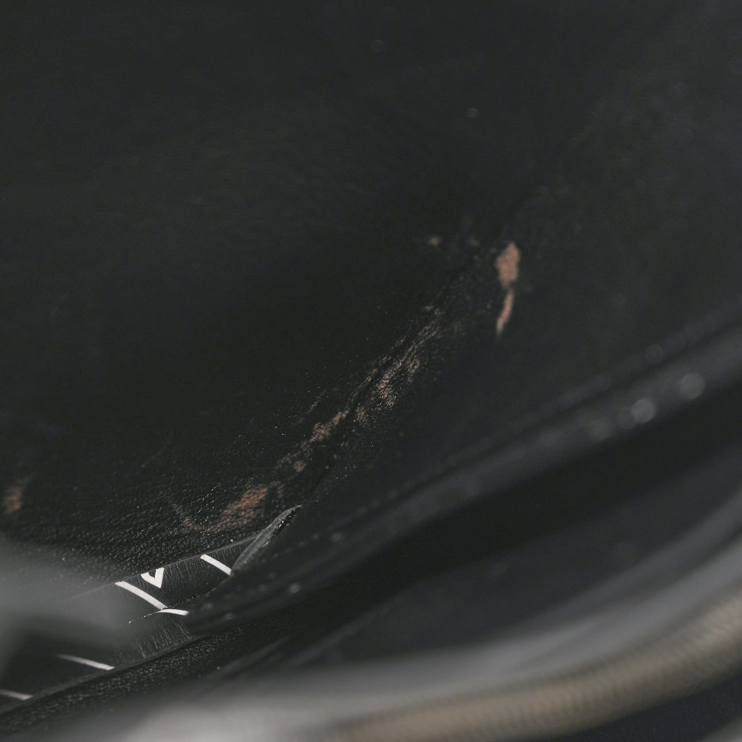 Calfskin All Over Logo Flap S Bag Black