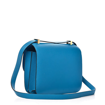 Hermes Evercolor Constance 24 Bleu Zanzibar 3 of 22