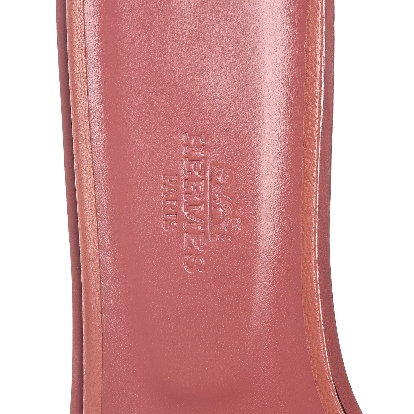 Goatskin Oran Sandals 37 Rouge Blush