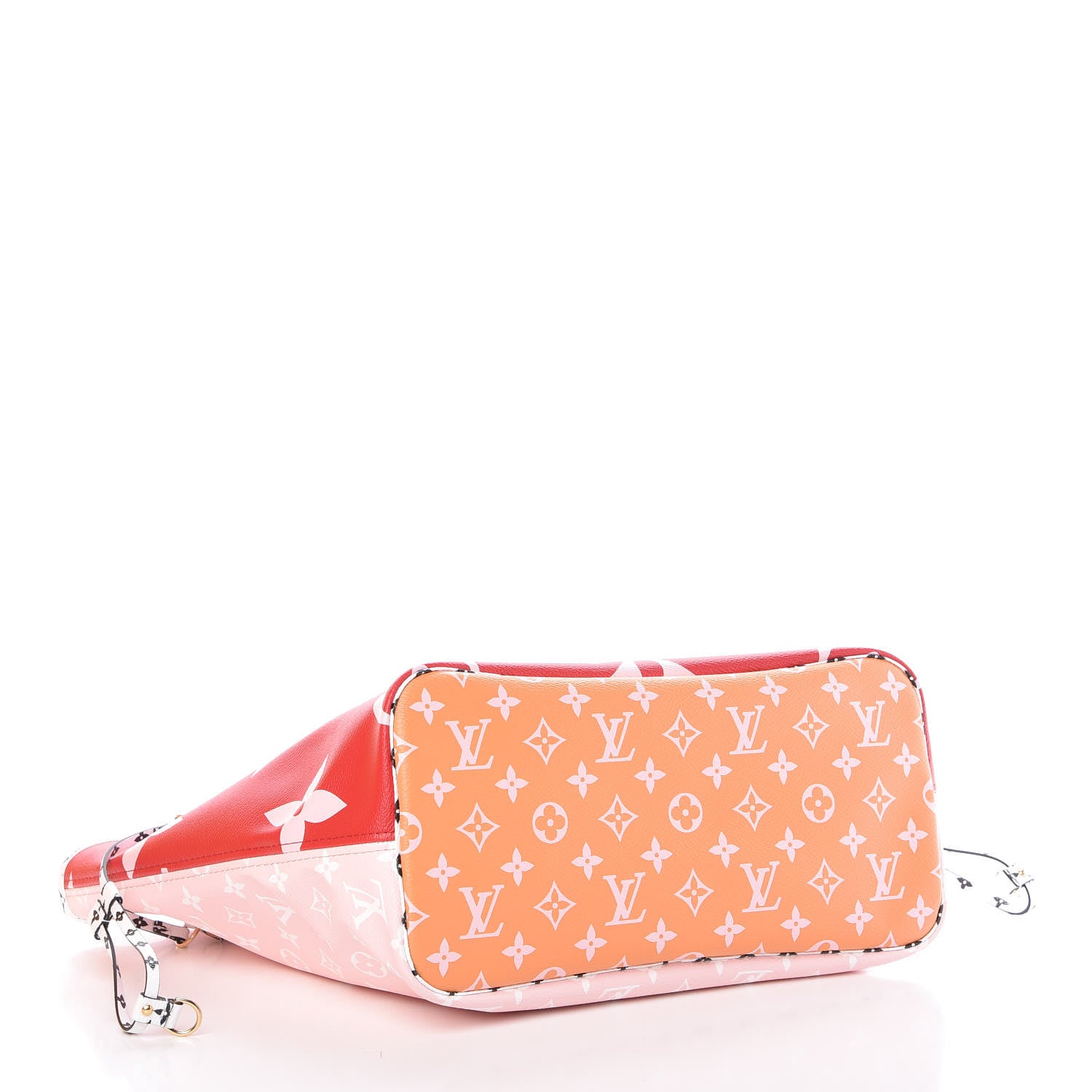 Louis Vuitton Monogram Giant Neverfull MM Rouge 5 of 11