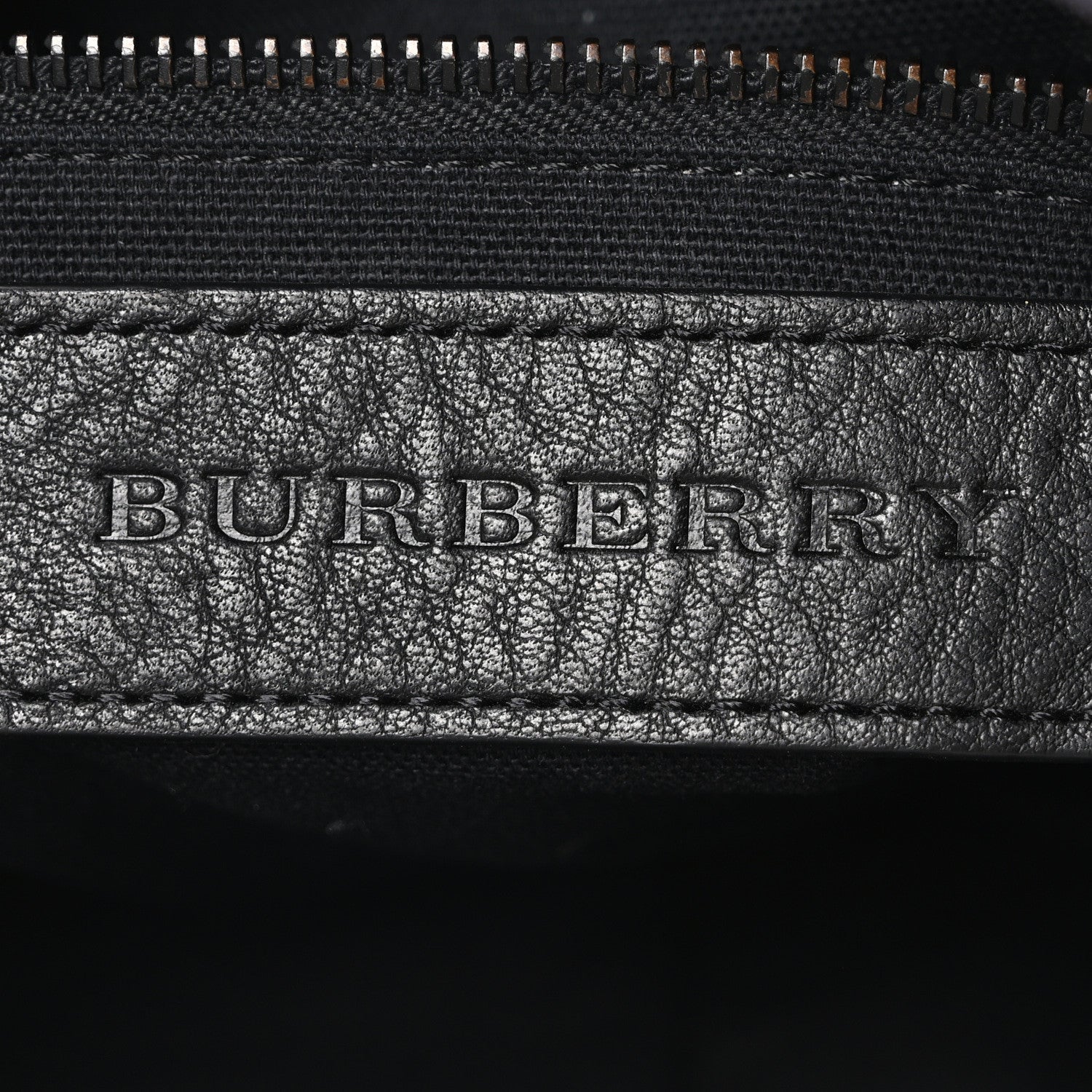 Burberry Canvas Mega Check Korbin Backpack Black 6 of 10