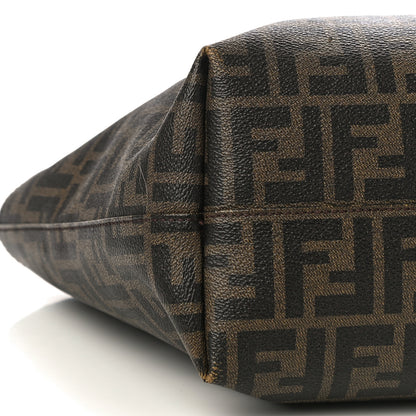 Fendi Zucca Spalmati Small Roll Tote Tobacco Moro 5 of 12