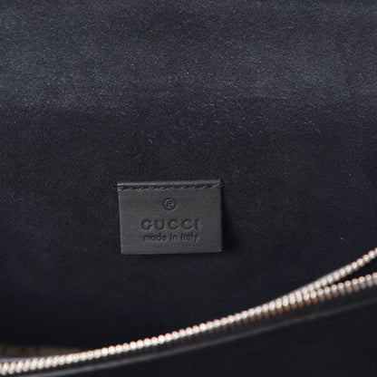 Gucci GG Supreme Monogram Crystal Small Dionysus Shoulder Bag Black 6 of 11