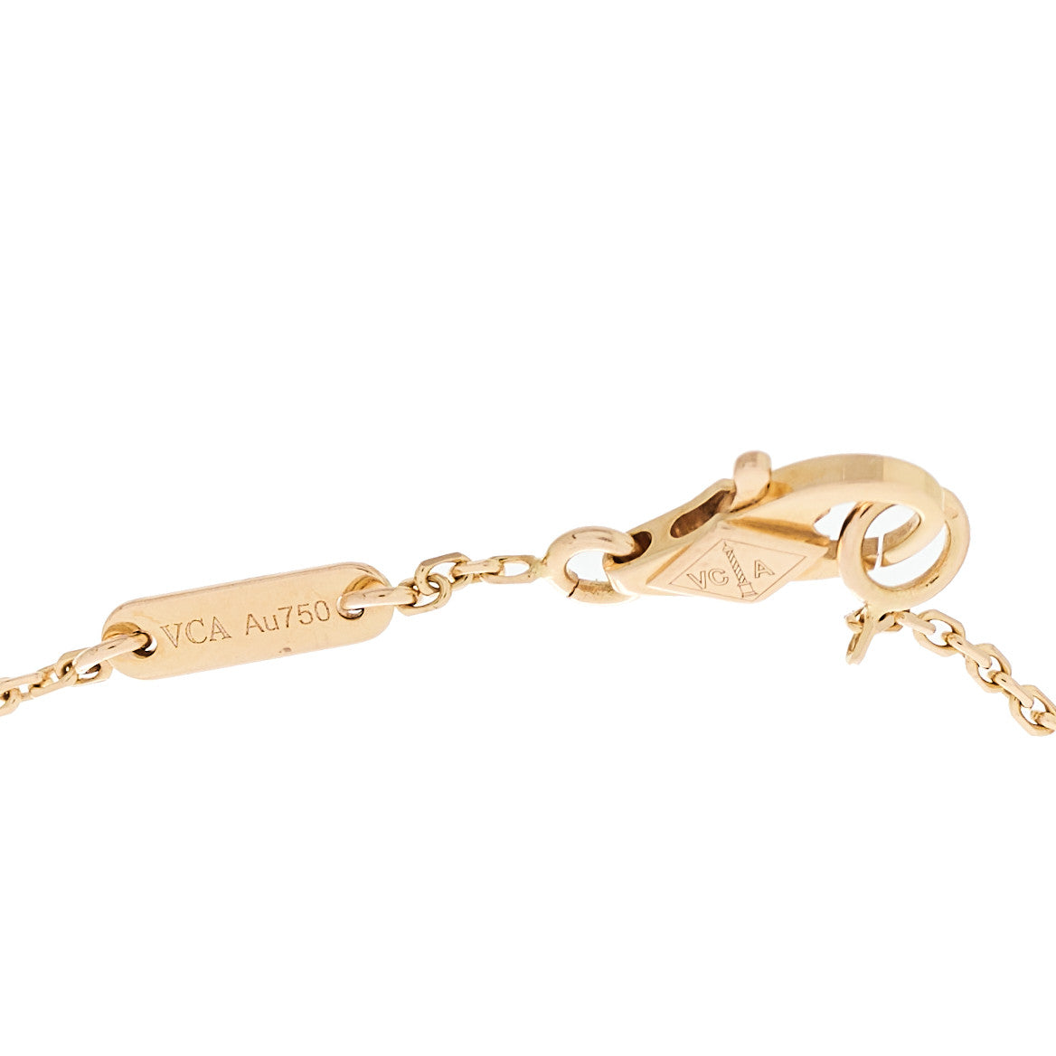 Van Cleef & Arpels 18K Rose Gold Sweet Alhambra Bracelet 4 of 5