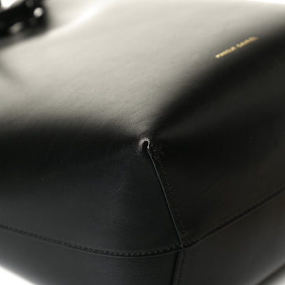 Mansur Gavriel Calfskin Mini Bucket Bag Black Flamma 12 of 13