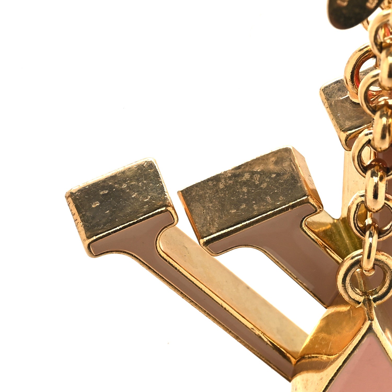 Louis Vuitton Fleur De Monogram Bag Charm Pink 5 of 5