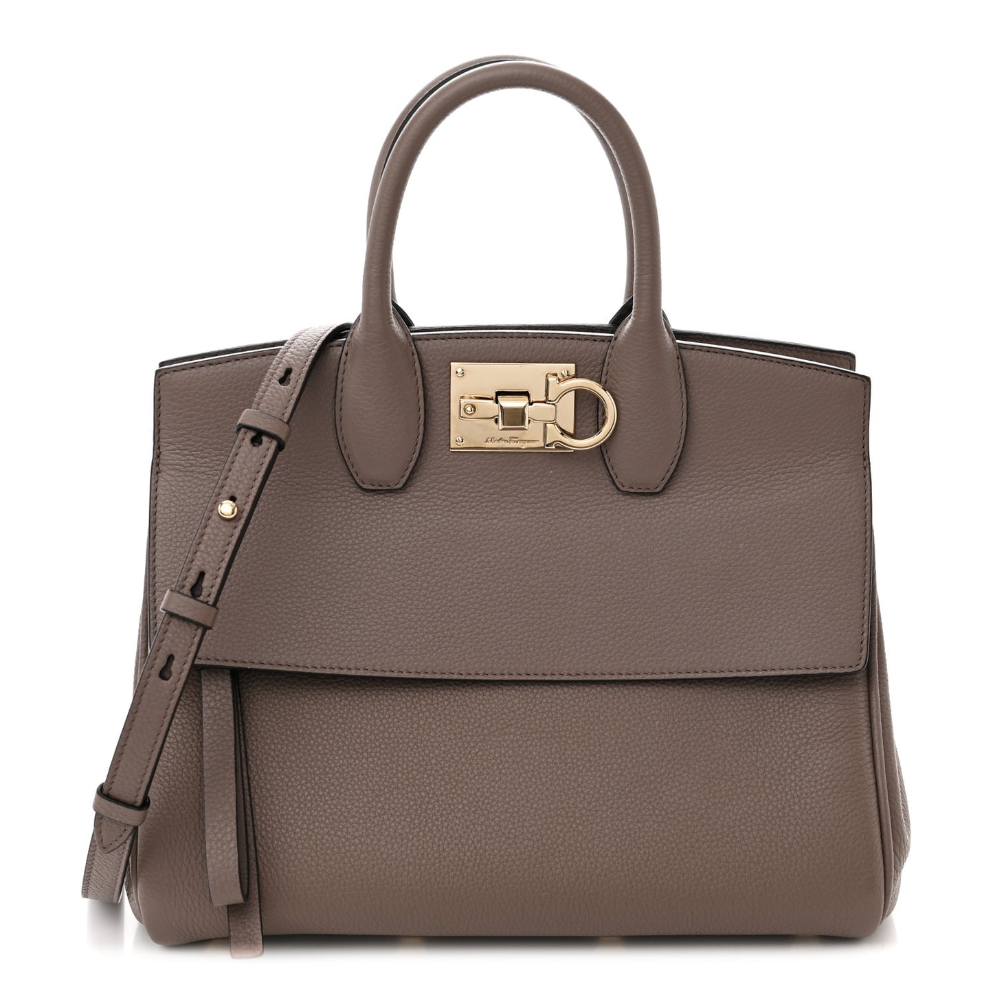 Calfskin Studio Bag Caraway Seed