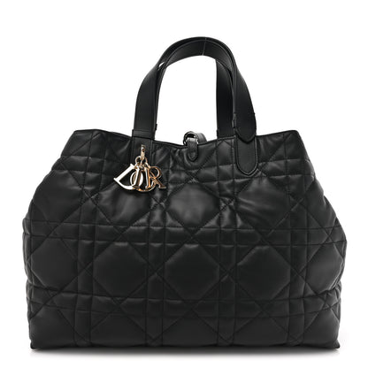 Christian Dior Calfskin Macrocannage Large Toujours Black 1 of 13