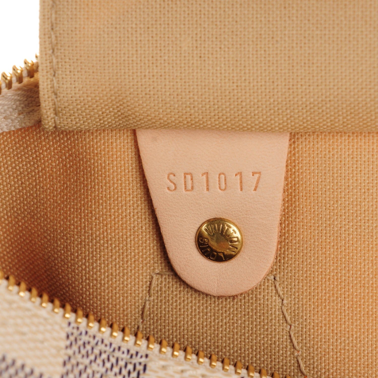 Louis Vuitton Damier Azur Speedy 30 7 of 7