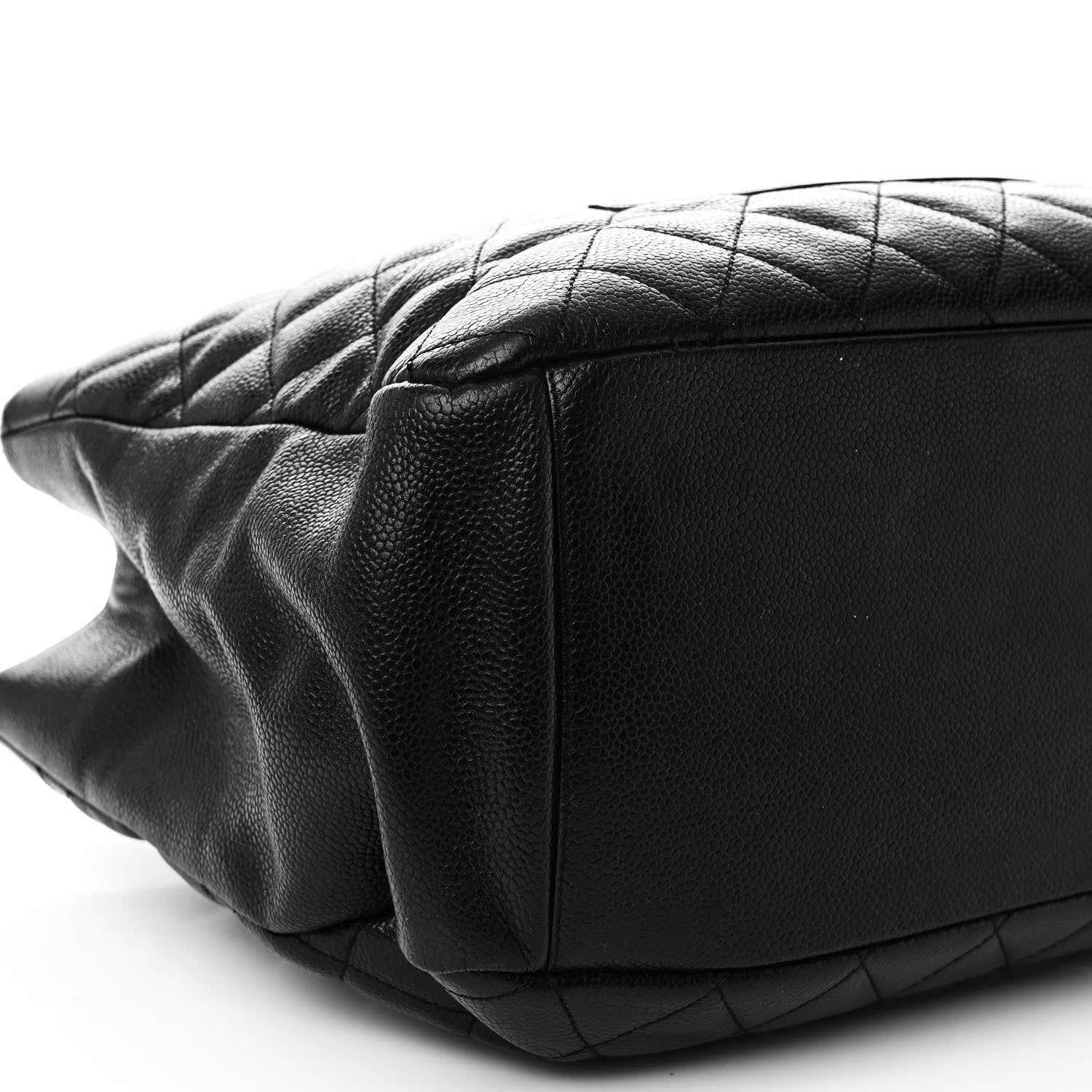 Chanel Caviar Quilted Grand Shopping Tote GST Black 10 of 12