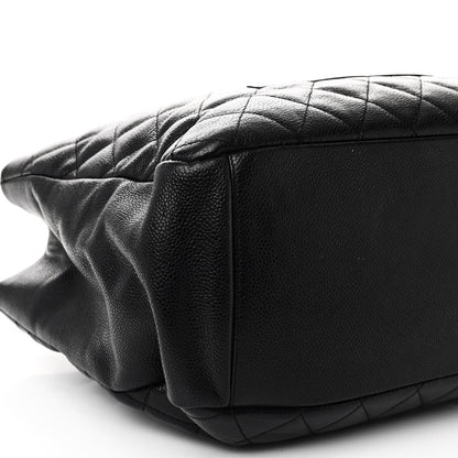 Chanel Caviar Quilted Grand Shopping Tote GST Black 10 of 12