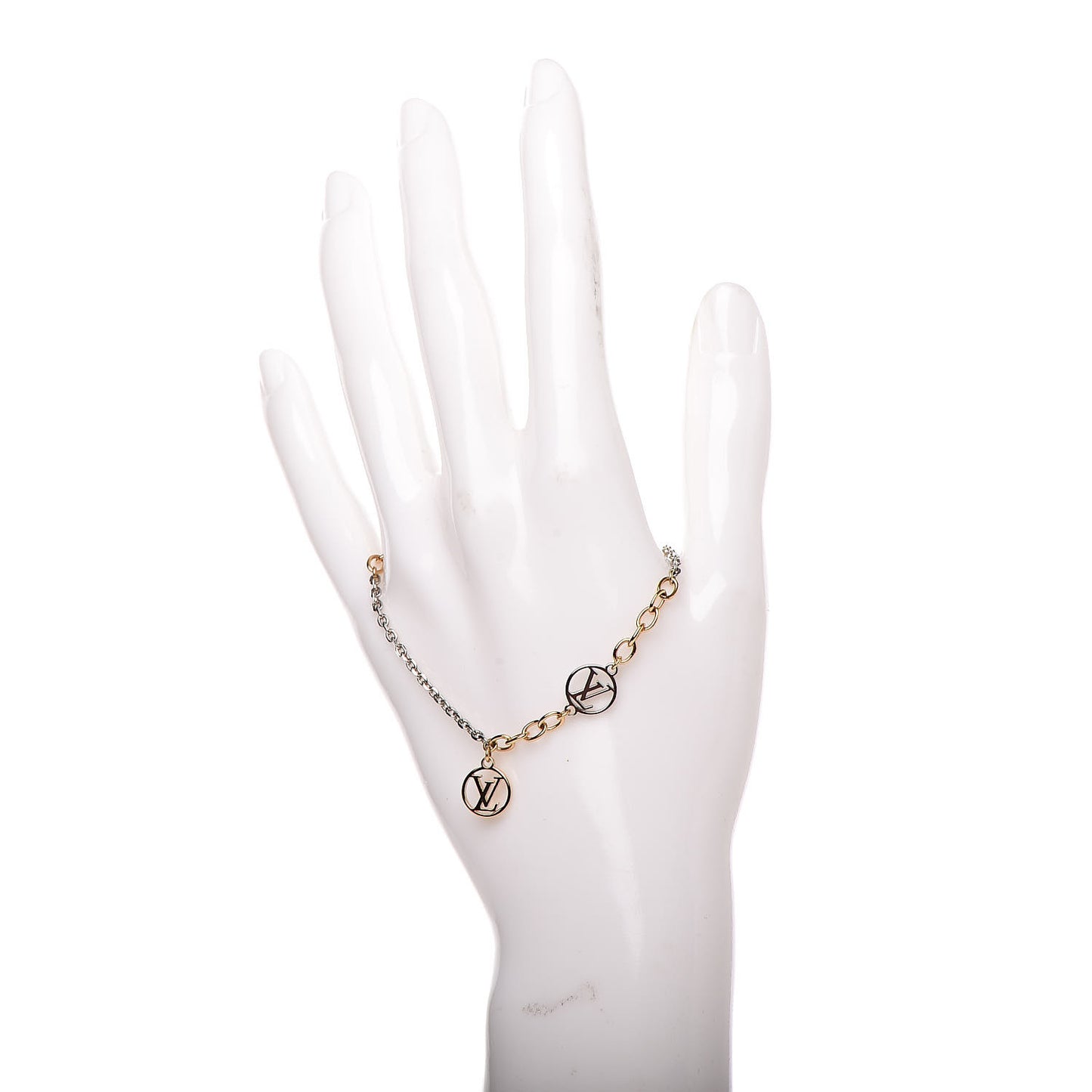 Logomania Bracelet Silver Gold