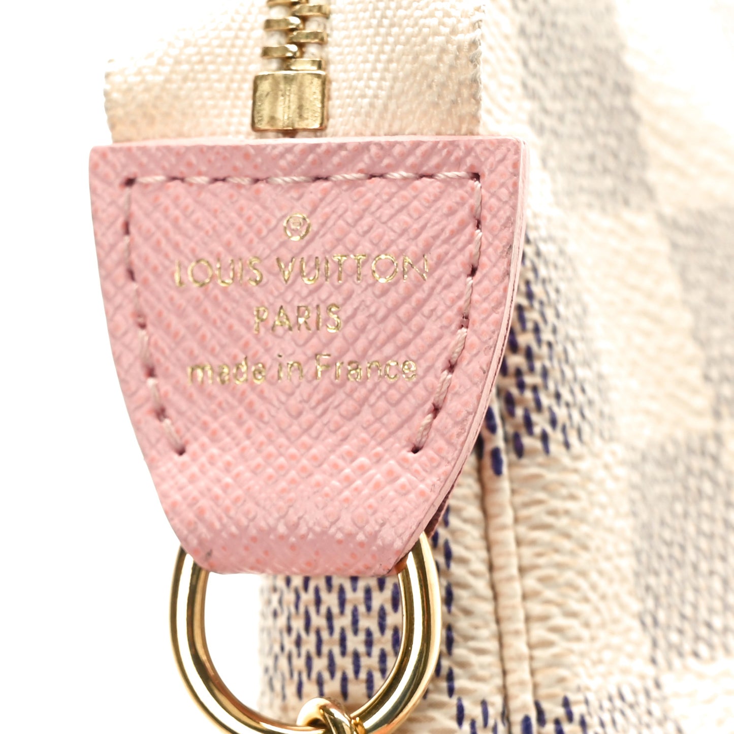 Damier Azur 2018 Christmas Animation Mini Pochette Accessories