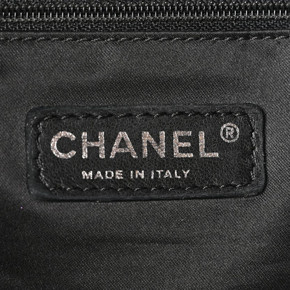 Chanel Glazed Calfskin Twisted Bowling Bag Grey 6 of 10