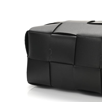 Bottega Veneta Lambskin Maxi Intrecciato Brick Cassette Bag Black 10 of 10