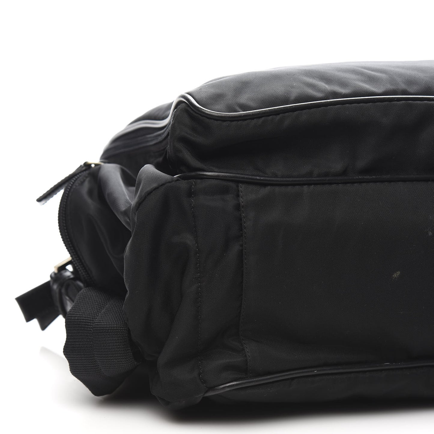 Tessuto Nylon Viaggio Travel Bag Black
