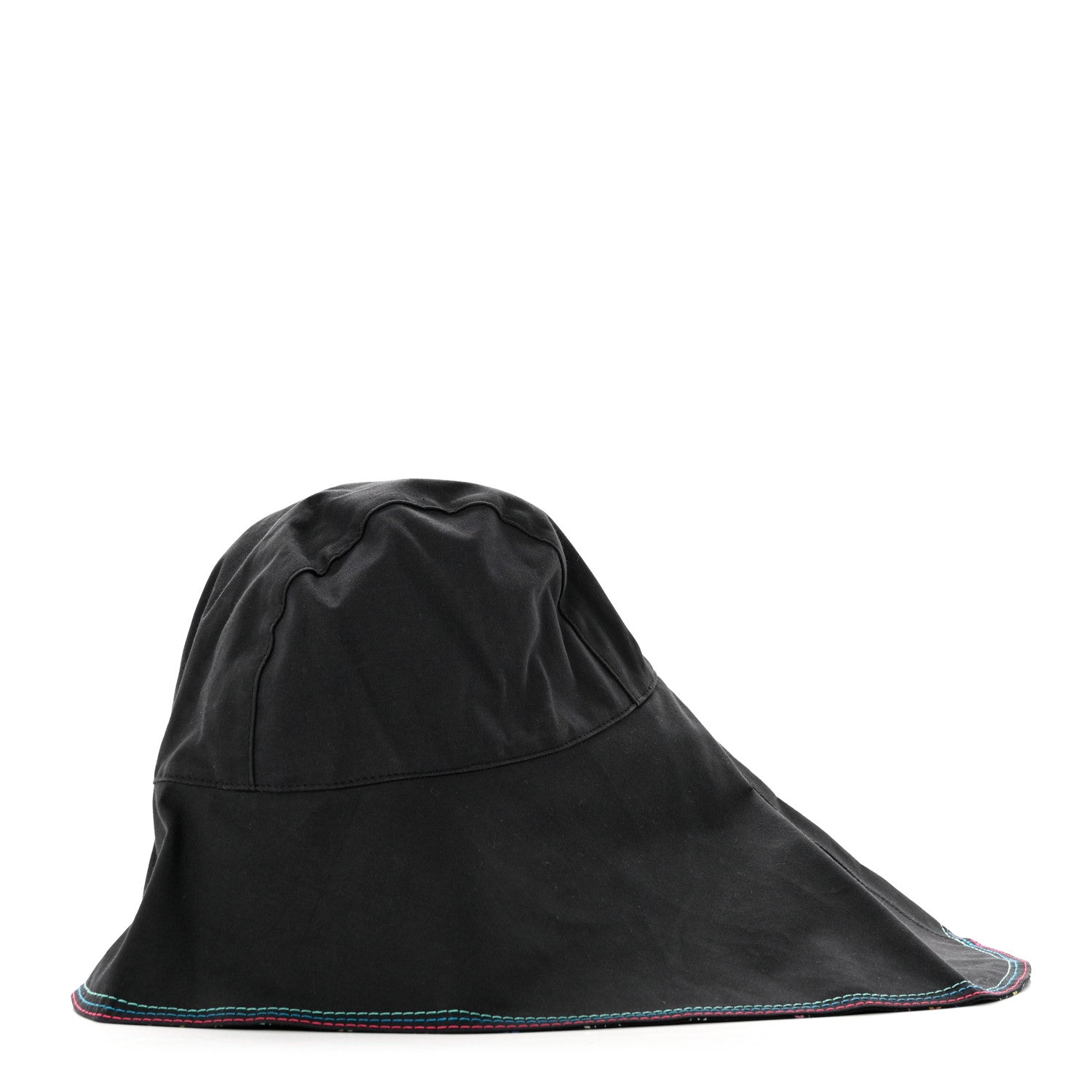 Louis Vuitton Cotton Monogram Multicolor Printed Reversible Hiker Hat Black 1 of 11