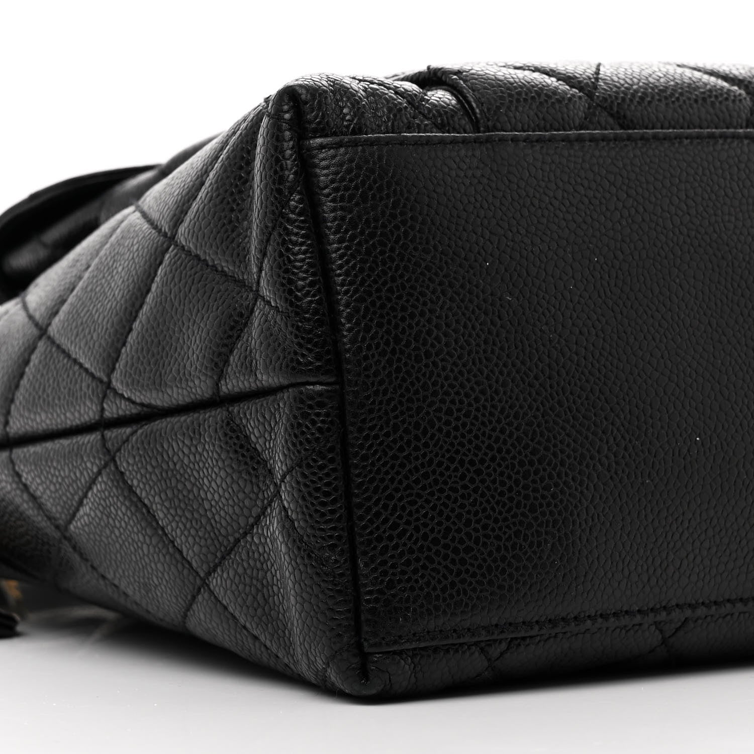 Chanel Caviar Quilted Flap Shoulder Bag Black 9 of 11