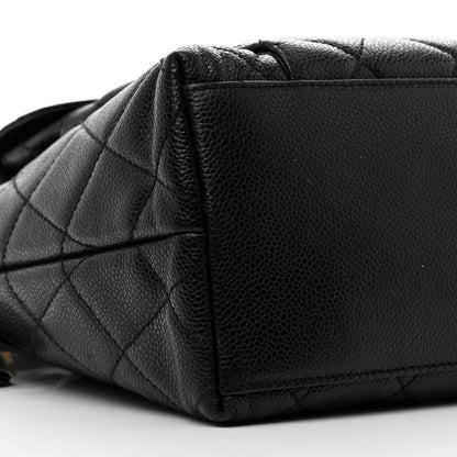 Chanel Caviar Quilted Flap Shoulder Bag Black 9 of 11