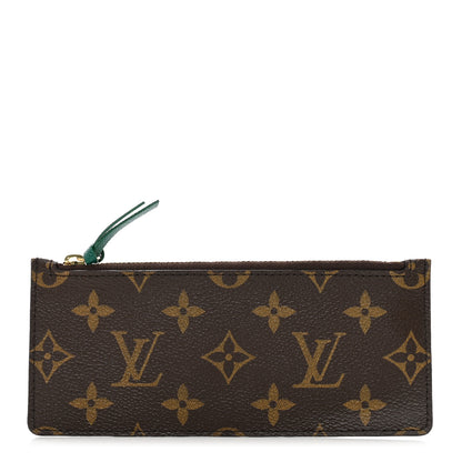 Louis Vuitton Monogram Josephine Wallet Zippered Insert Vert 1 of 5