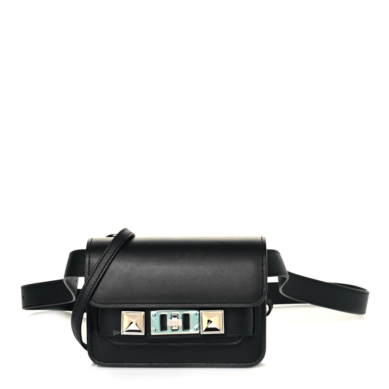 Proenza Schouler Calfskin Micro PS11 Belt Bag Black 1 of 13