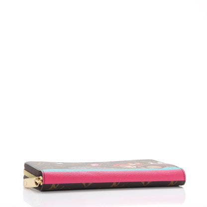 Louis Vuitton Monogram 2015 Christmas Animation Zippy Wallet Hibiscus 4 of 8