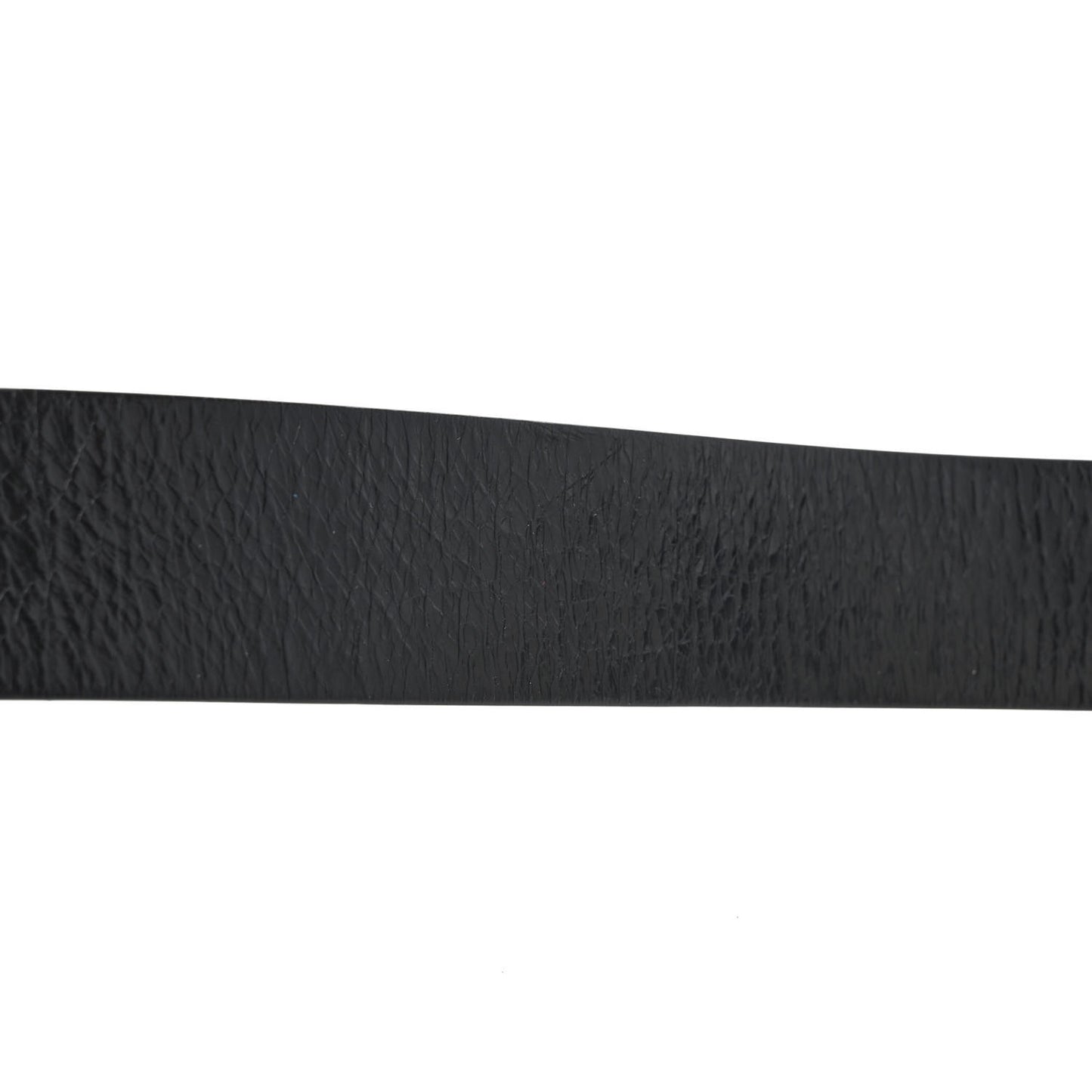 Patent Calfskin CC Reversible Belt 75 Black White