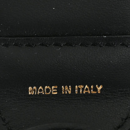 Fendi Calfskin Sequin FF Strap You Black Gold 5 of 5