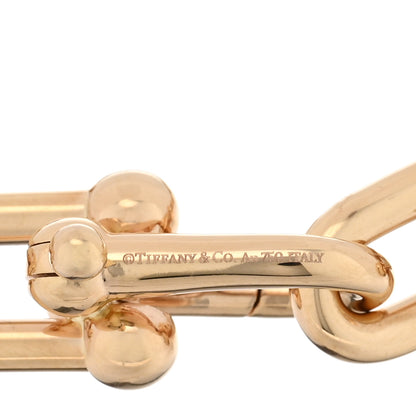 Tiffany 18K Rose Gold Extra Large HardWear Link Bracelet 3 of 4