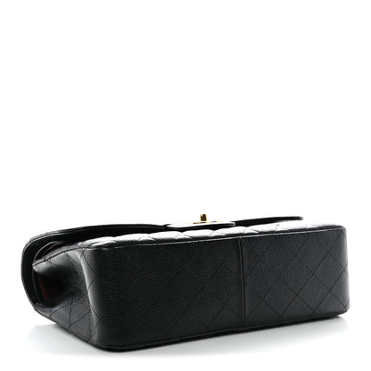 Chanel Caviar Quilted Jumbo Double Flap Black 4 of 11