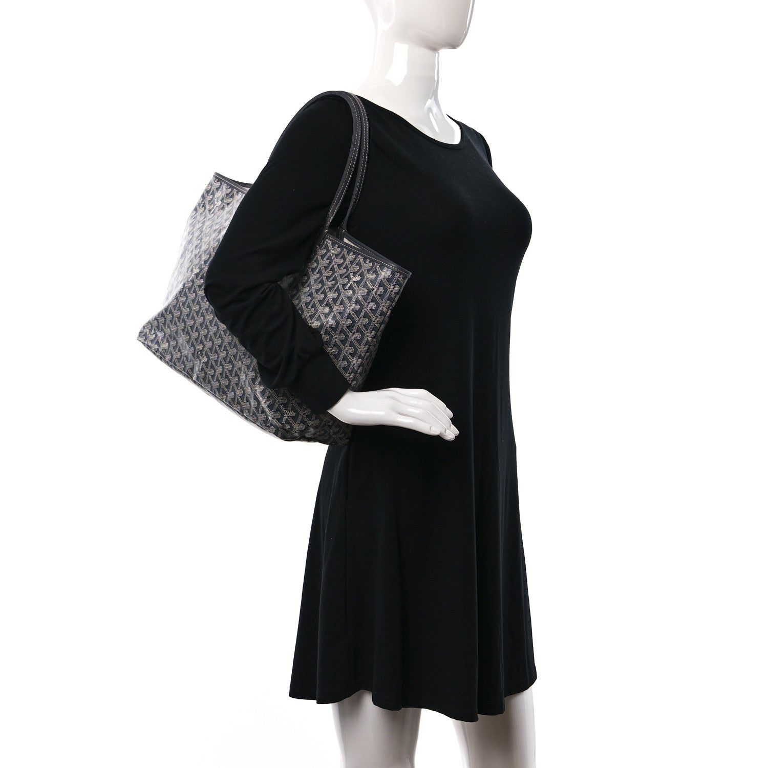 Goyard Goyardine Saint Louis PM Grey 2 of 9