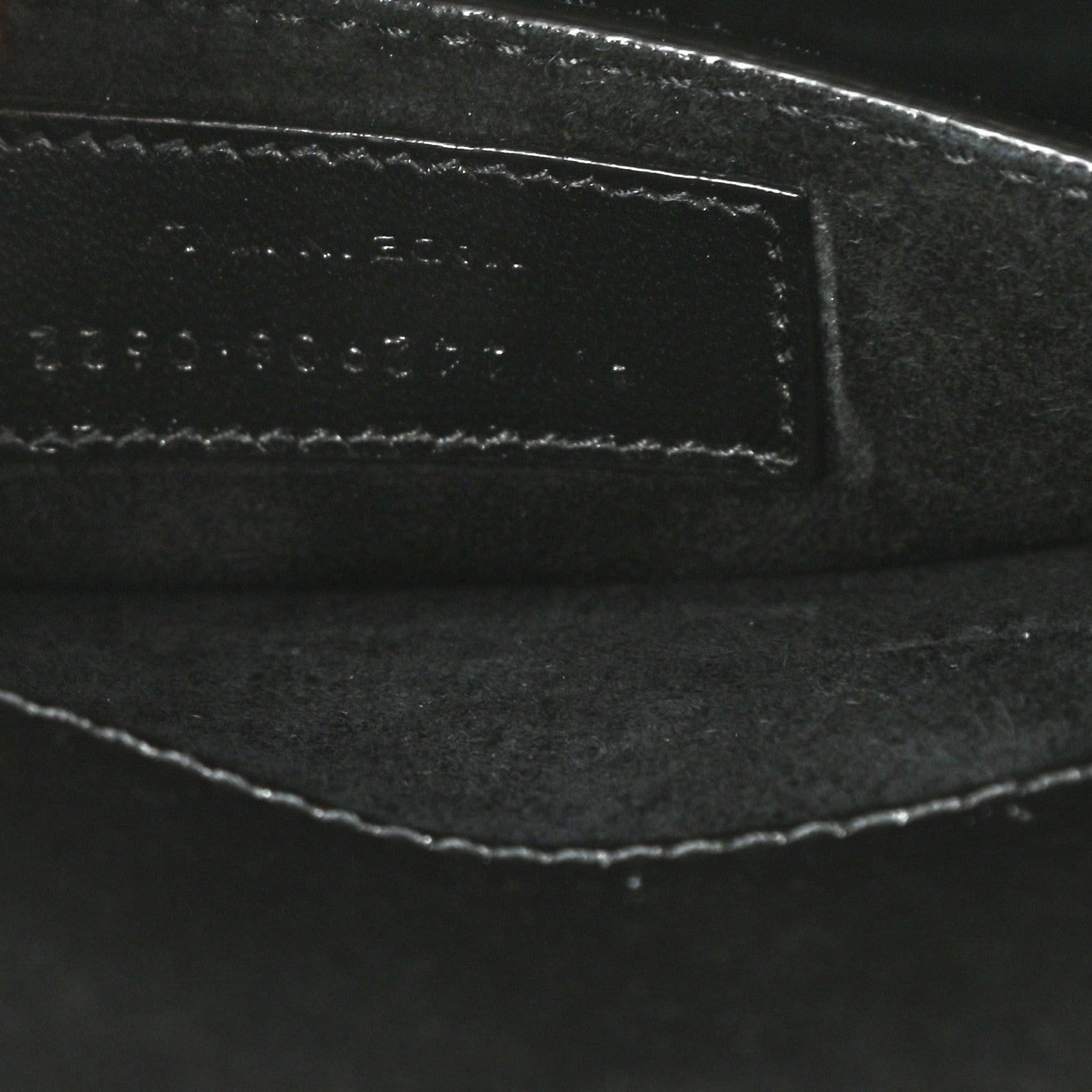 Saint Laurent Calfskin Medium Monogram Monochrome Sunset Black 8 of 9