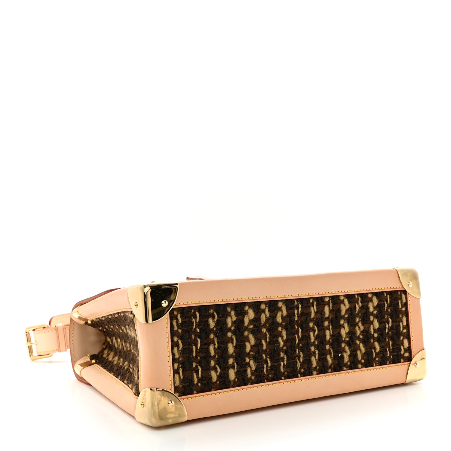 Louis Vuitton Monogram Ambre Tweedy Zip GM 4 of 12