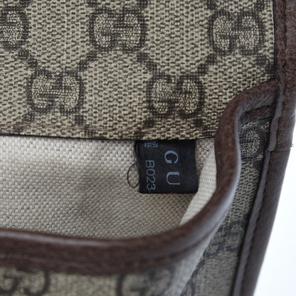 Gucci GG Supreme Monogram Neo Vintage Web Belt Bag Brown 8 of 11