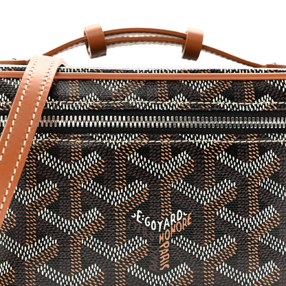 Goyard Goyardine Muse Mini Vanity Case Black Gold 7 of 9