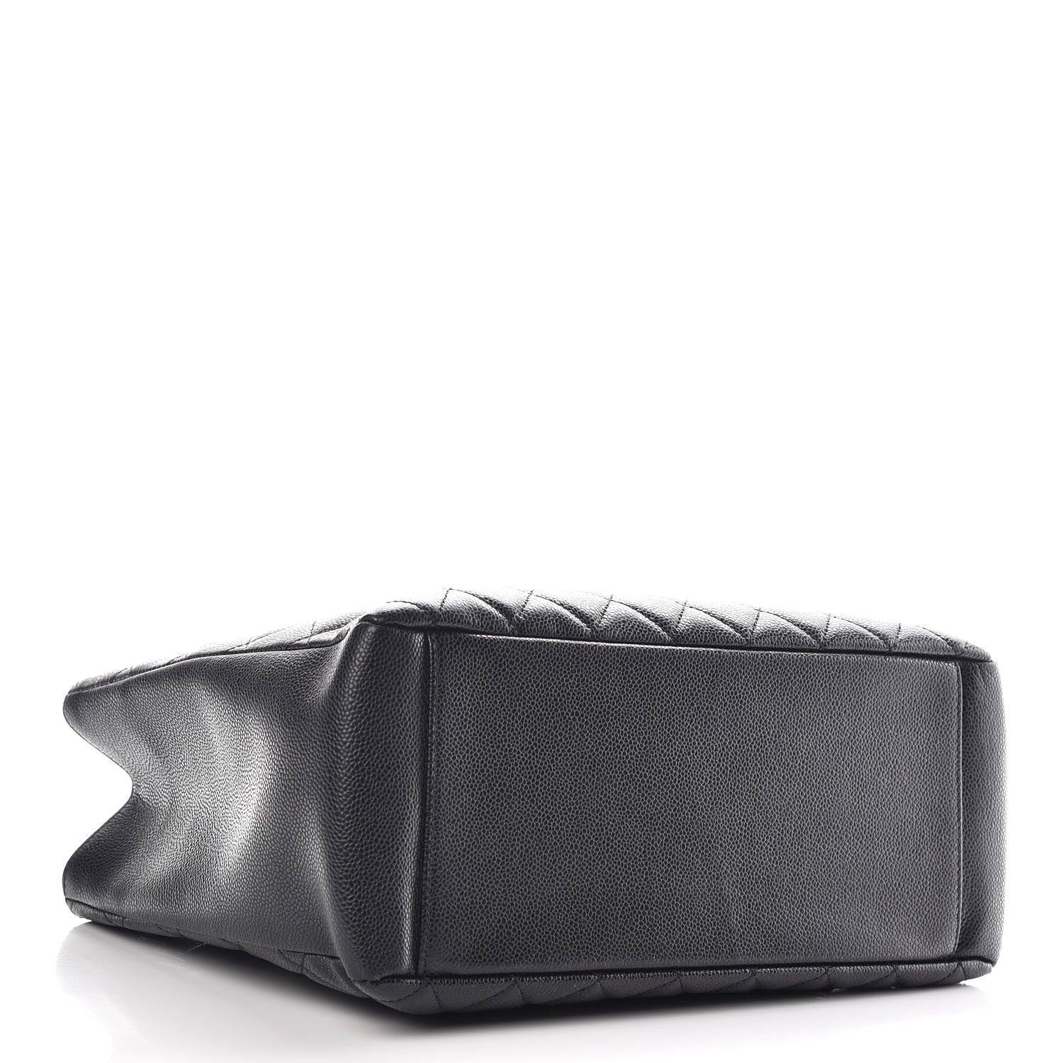 Chanel Caviar Quilted Grand Shopping Tote GST Black 4 of 10