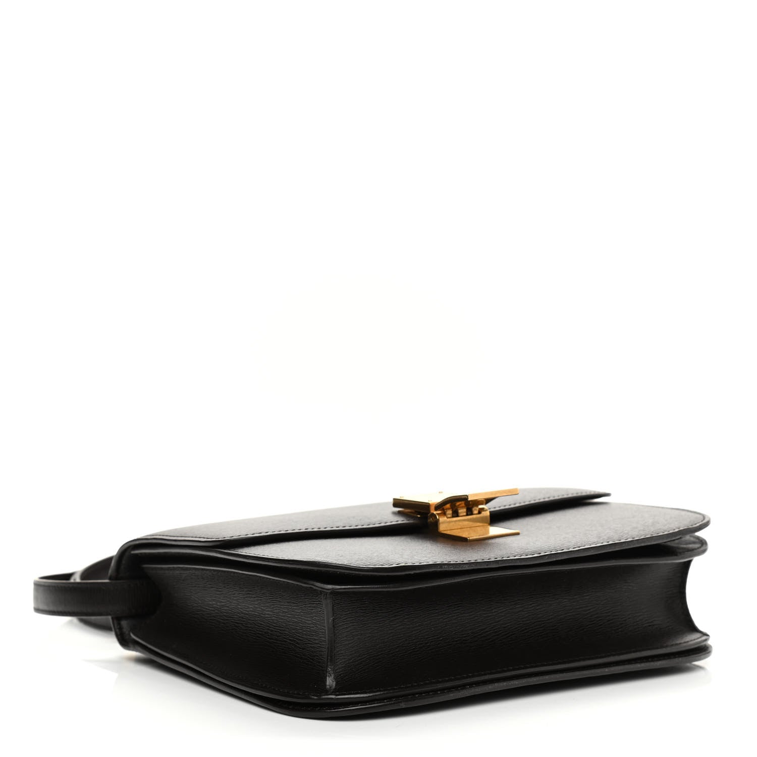 Celine Liege Calfskin Medium Classic Box Flap Bag Espresso 4 of 8