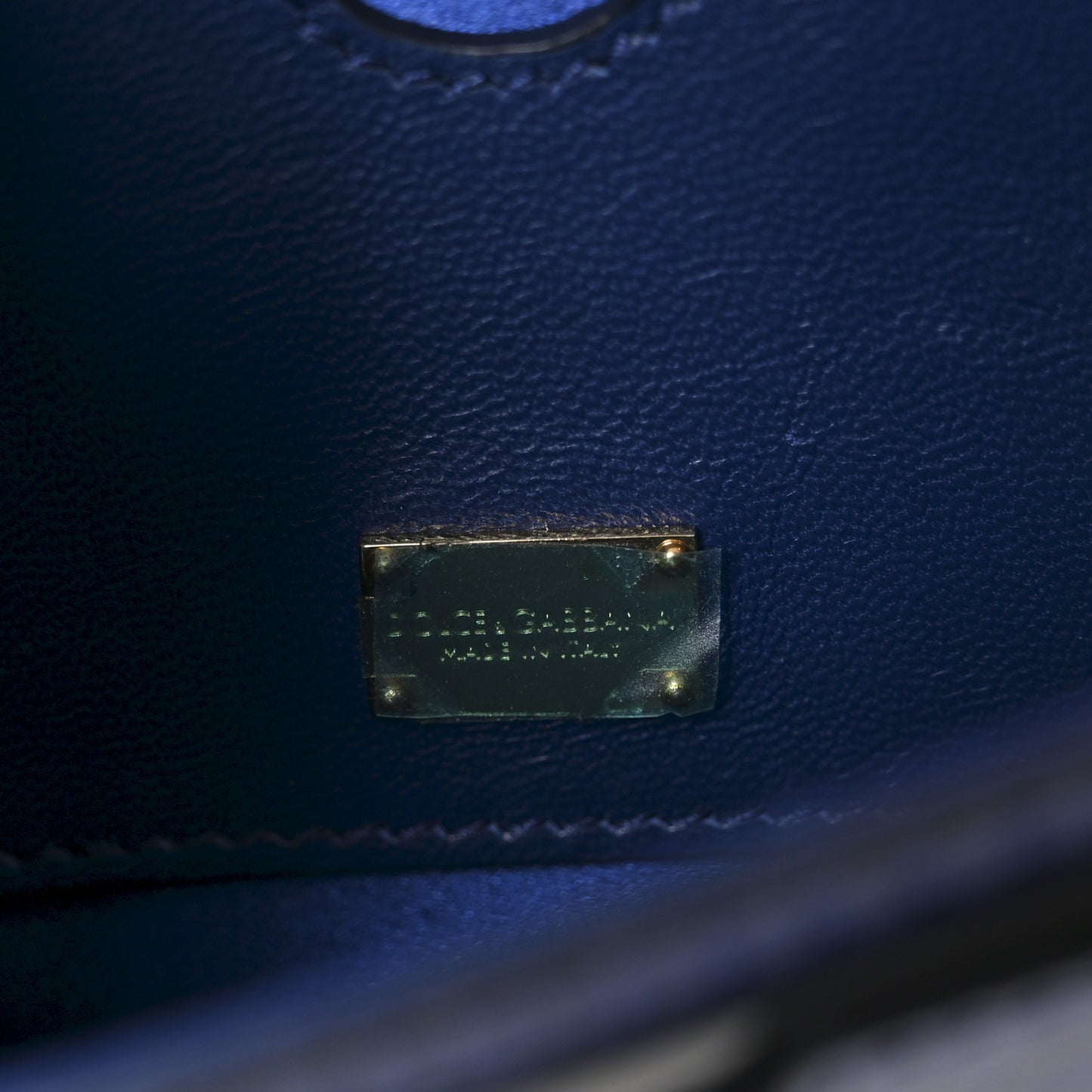 Mink Fur Snakeskin Crossbody Bag Navy